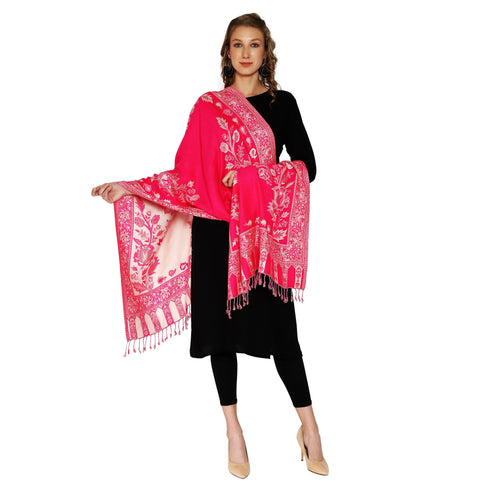 Women's Jamawar Wool Stole